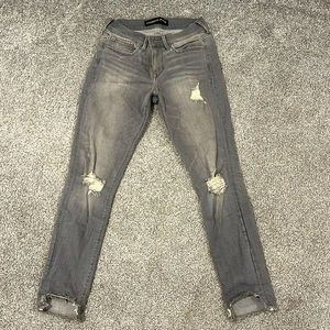 Gray Express Skinny Jeans
